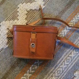 Vintage Leather Binocular Purse